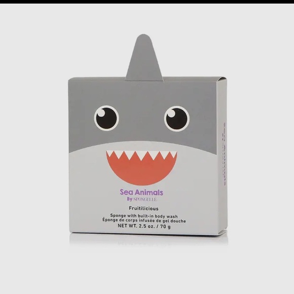 NIB KIDS SPONGELLE SAMMY THE SHARK - Picture 1 of 5